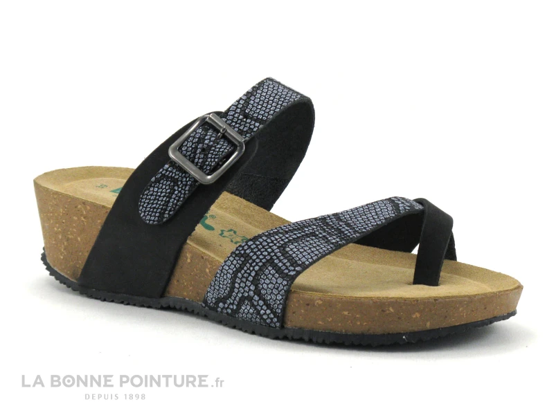 Bionatura 28A729 Animal Nero - Tong Femme 5 Bionatura 28A729 Animal Nero - Tong Femme – Image 5