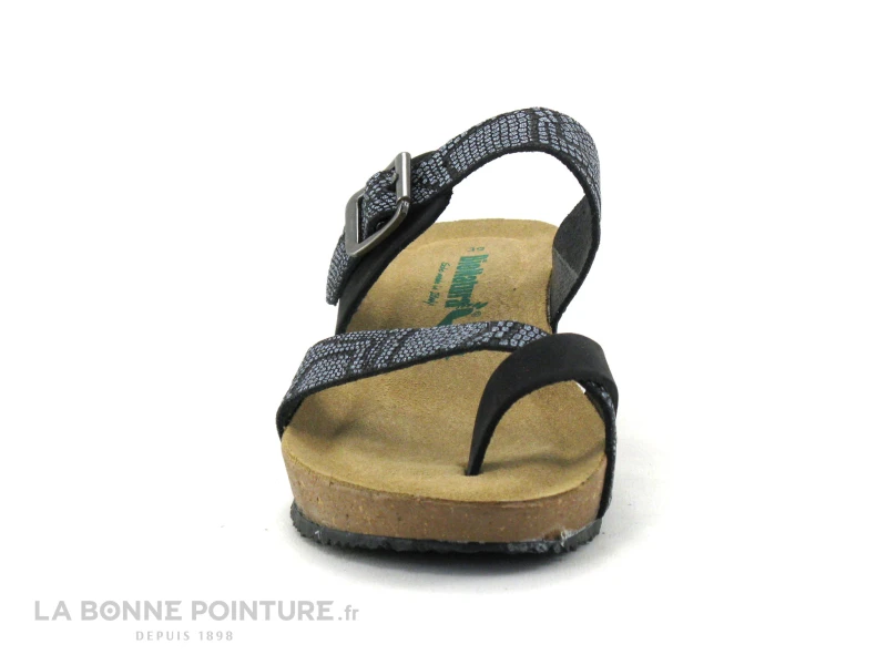 Bionatura 28A729 Animal Nero - Tong Femme 2 Bionatura 28A729 Animal Nero - Tong Femme – Image 2