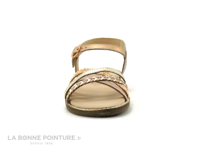 Wipop INOX Rose Gold - Sandales Mode Fille 2 Wipop INOX Rose Gold - Sandales Mode Fille – Image 2