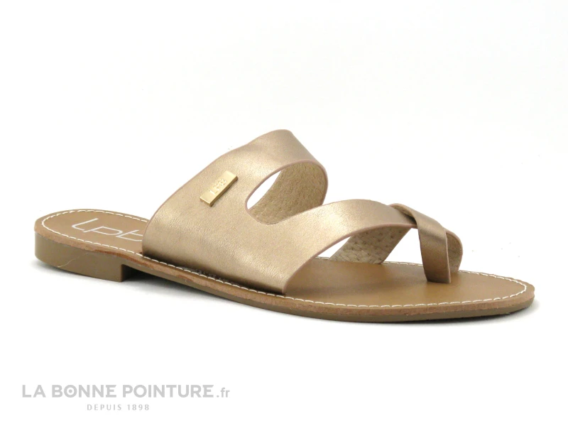 LPB ASHA Rose Metal - Tong Mode Femme 1 LPB ASHA Rose Metal - Tong Mode Femme