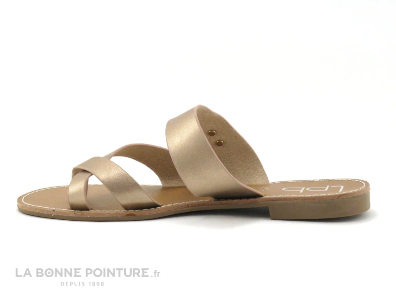 LPB ASHA Rose Metal - Tong Mode Femme 2 LPB ASHA Rose Metal - Tong Mode Femme – Image 2