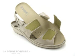 Suave 934PS Sesame Tan - Sandale Cuir Femme -Optimal Chaussures Magasin cd24607c73b9e66c561f35ea11d5d5ef img 9741.jpg 159596