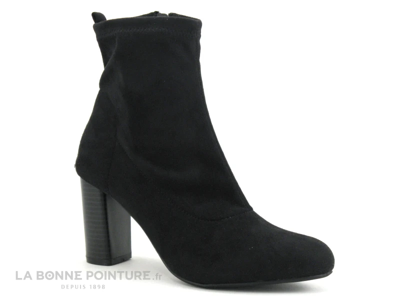 The Divine Factory LH1732-D23 - Bottine Stretch Talon Haut 5 The Divine Factory LH1732-D23 - Bottine Stretch Talon Haut â Image 5