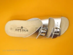 Artika BASQUE Rif Argent - Mule Reglable Femme 10 Artika BASQUE Rif Argent - Mule Reglable Femme -Optimal Chaussures Magasin cd24607c73b9e66c561f35ea11d5d5ef img 9809.jpg 159668