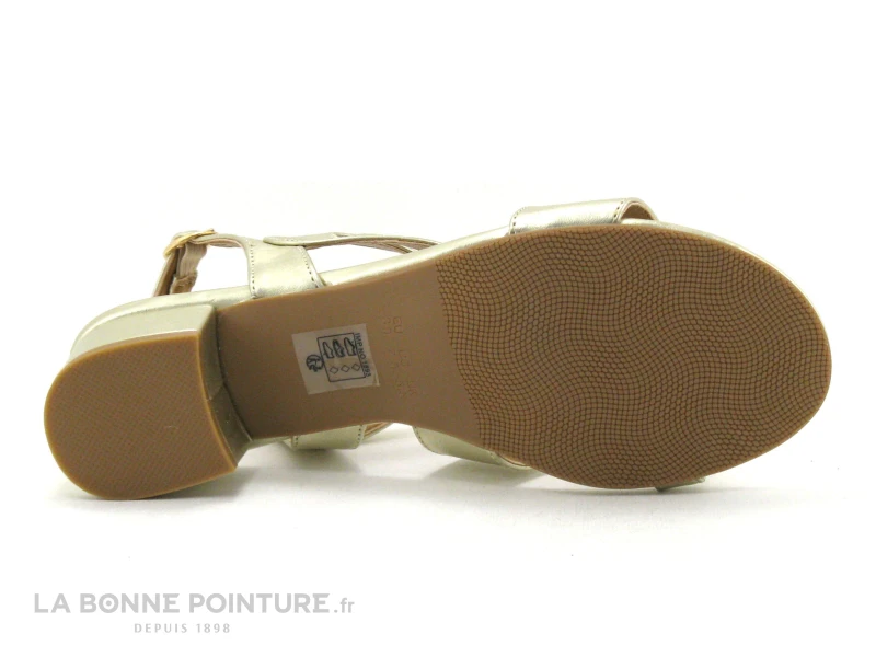 The Divine Factory QL4331 Or - Sandale Doree Talon Large 4 The Divine Factory QL4331 Or - Sandale Doree Talon Large – Image 4