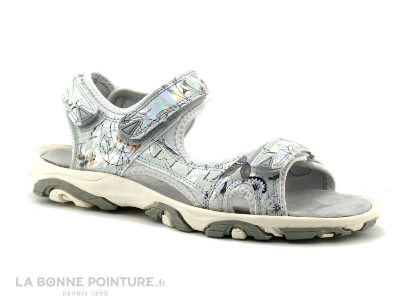 Jane Klain Supersoft 281456 Mint - Sandale Femme 3 Velcros 4 Jane Klain Supersoft 281456 Mint - Sandale Femme 3 Velcros – Image 4