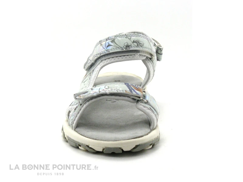 Jane Klain Supersoft 281456 Mint - Sandale Femme 3 Velcros 2 Jane Klain Supersoft 281456 Mint - Sandale Femme 3 Velcros – Image 2