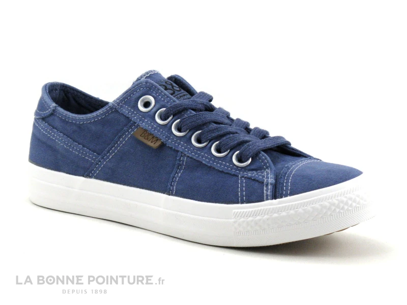 B Et M Banana Moon - RATISSE Marine - Basket Femme Toile Bleue 1 B Et M Banana Moon - RATISSE Marine - Basket Femme Toile Bleue