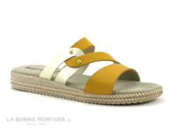 Patrizia Azzi PERCALE Jaune - Platine - Mule Femme